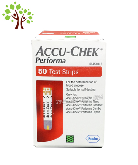 Que Thử Đường AccuChek Performa (50 que)