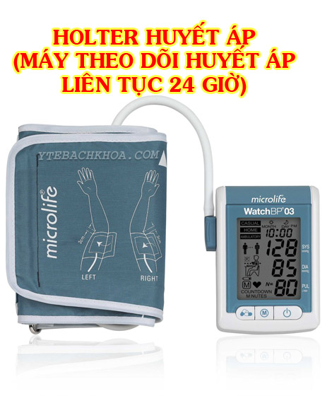 Máy theo dõi huyết áp 24 giờ Microlife 24h WatchBP O3 (holter huyết áp)